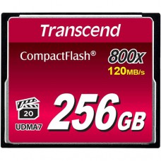 Transcend CompactFlash 800 TS256GCF800 256GB CF Card MLC 800X Memory